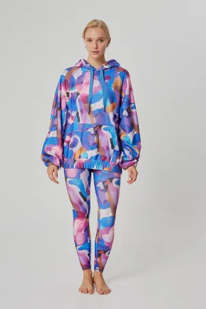 Φούτερ με vibrant prism print | Μπλε