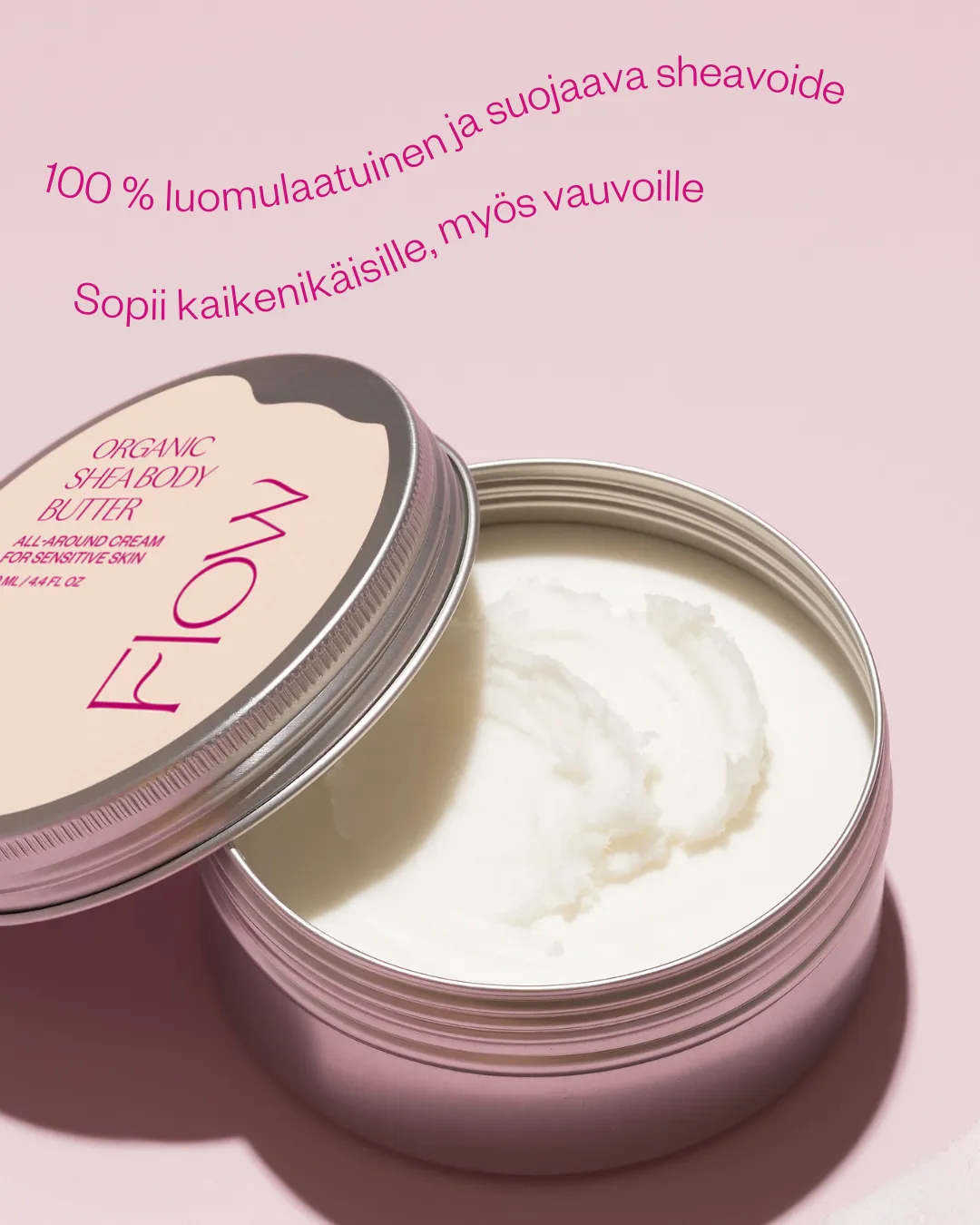 100% Organic Shea Body Butter Cosmos Organic for sensitive and dry skin
