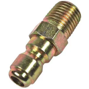 1/4 Free Flow Male Quick Connect Steel/Zinc MPT