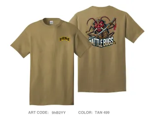 1st platoon, 2nd squad, A co, 1-36 IN Comfort Unisex Cotton SS Tee - 9hB2YY
