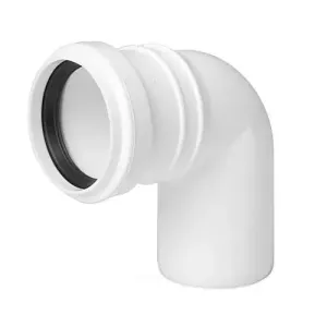 32mm Drain Pipe 90 Deg Elbow Waste Pipe Fittings Sewage