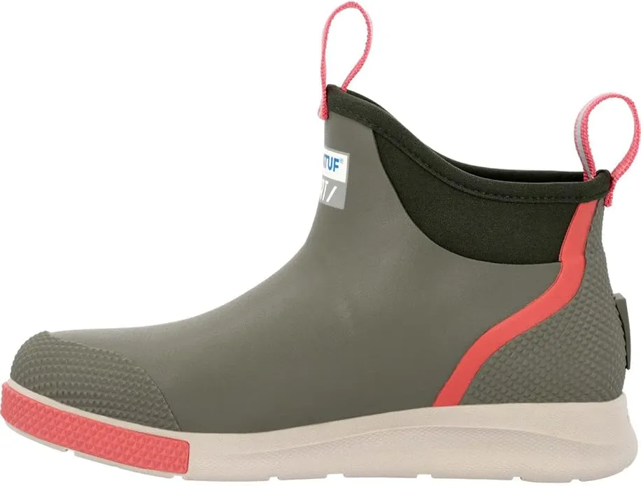 6" Ankle Deck Boot Sport - Olive