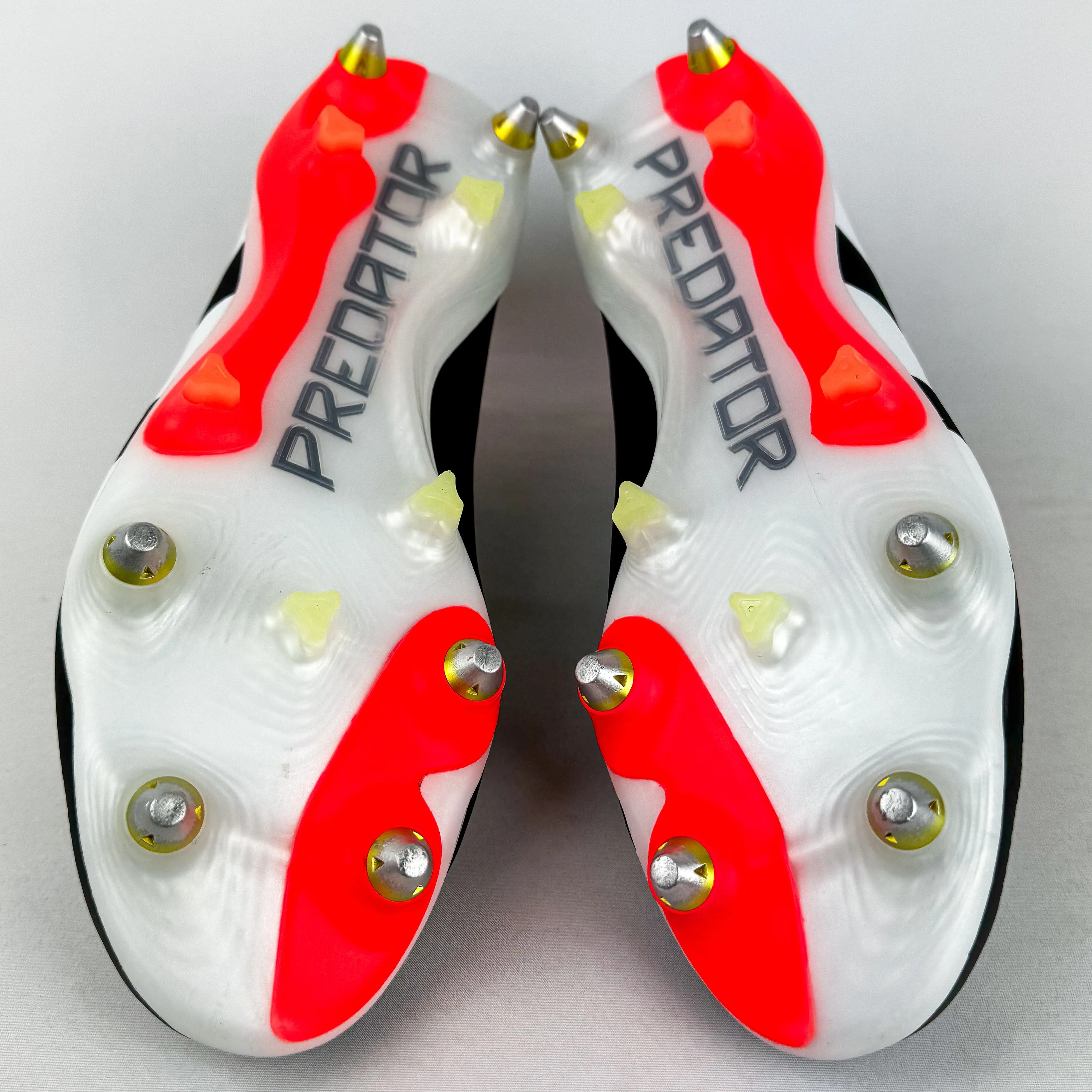 Adidas Predator Elite SG - Core Black/Solar Red/Solar Yellow *Pre-Owned*