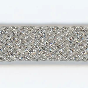 Antique Metallic Spindle Cord #1 Platinum