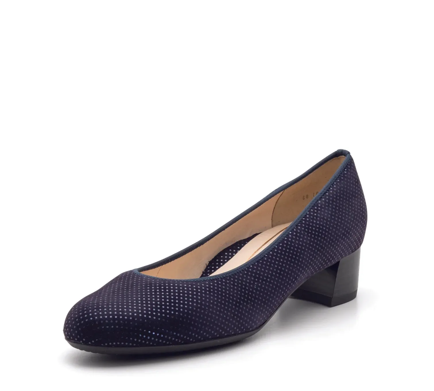 ARA GABRIELLE MIDNIGHT BLUE SUEDE PUMP
