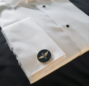 Aviation Round Cuff Links