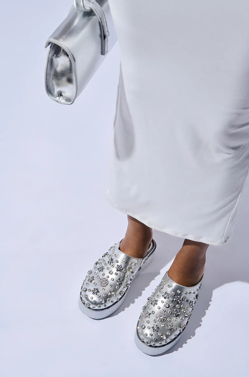 AZALEA WANG VIRTUOUS SILVER FLATFORM