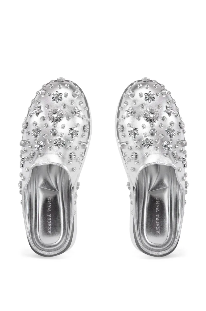 AZALEA WANG VIRTUOUS SILVER FLATFORM
