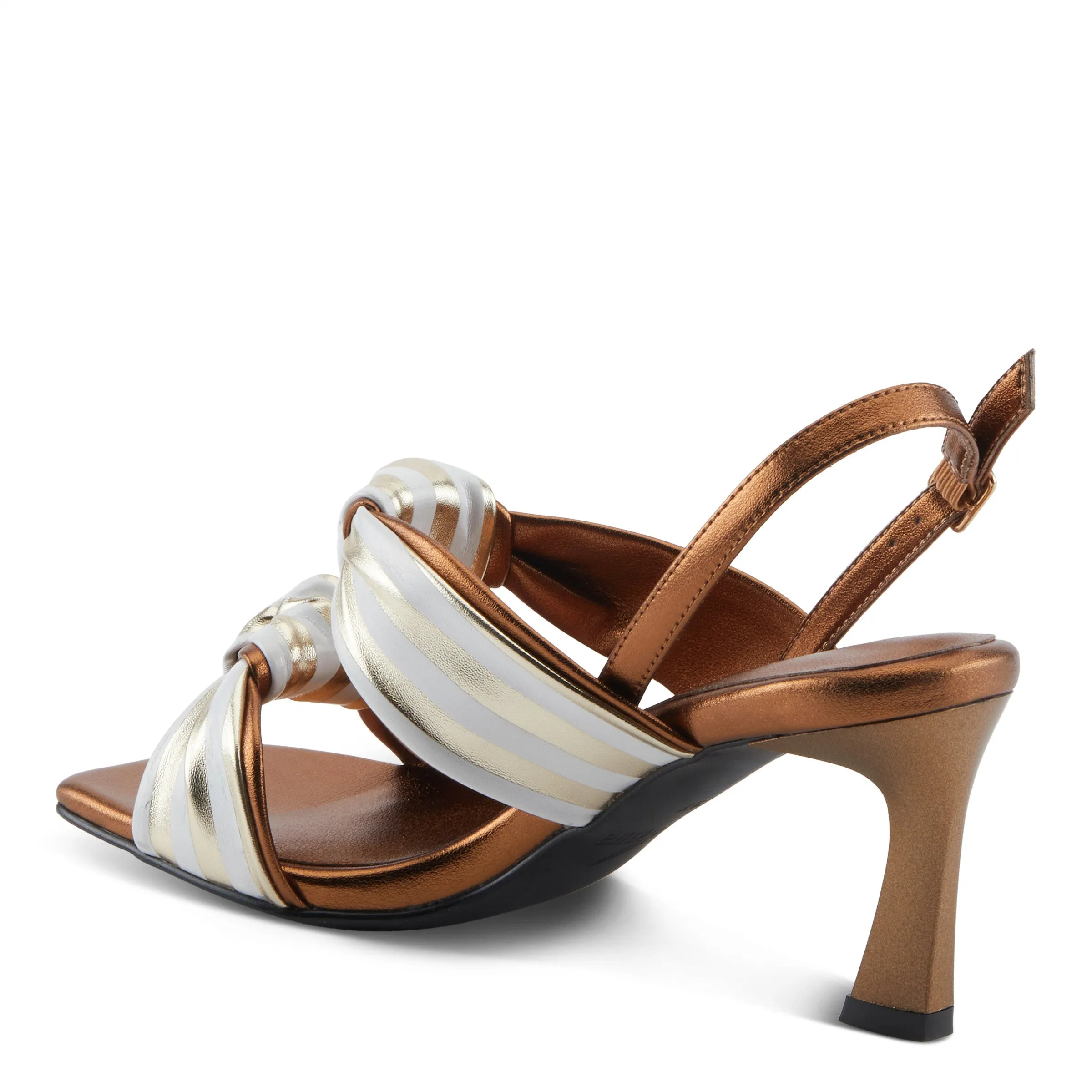 Azura Knotted Sandal Heels
