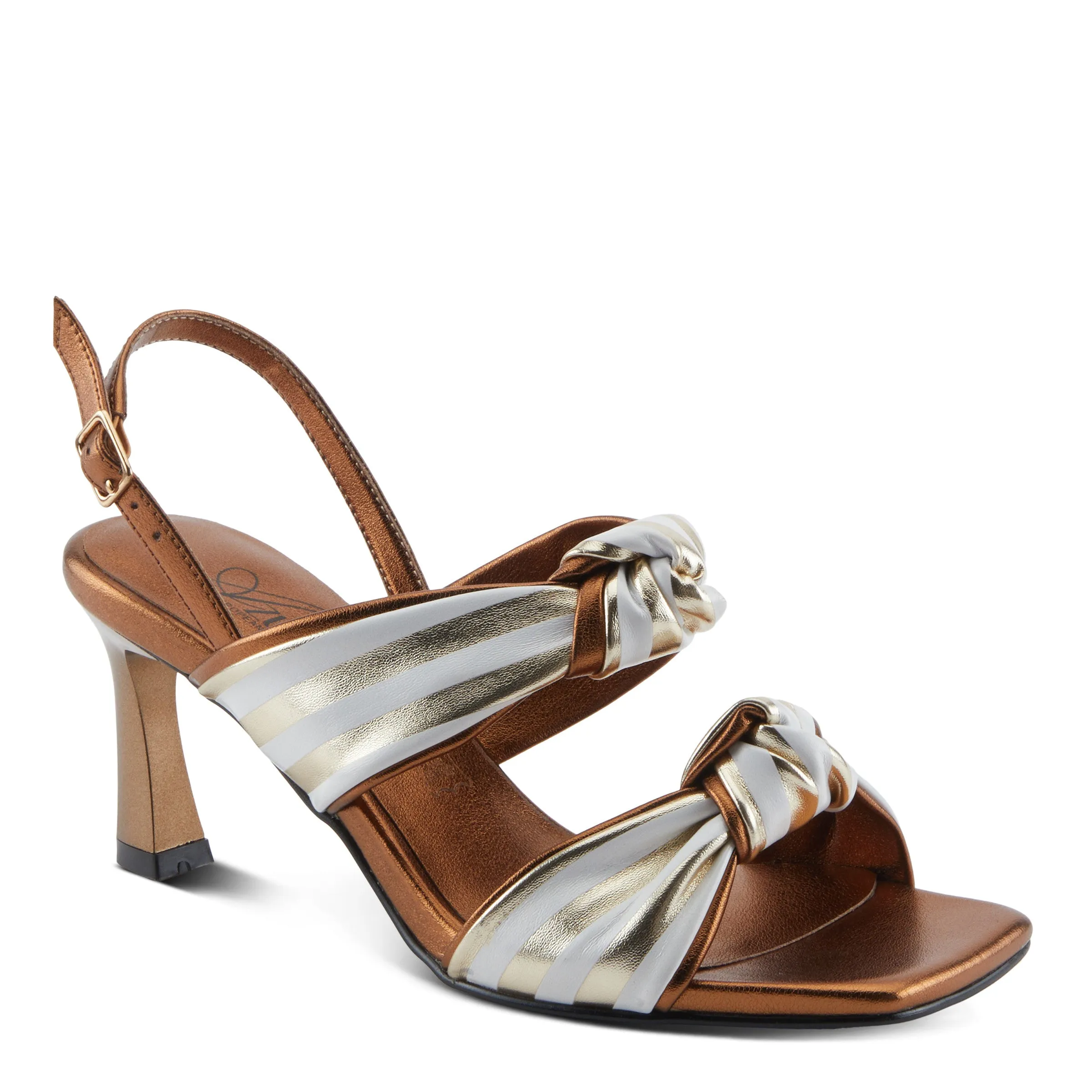 Azura Knotted Sandal Heels