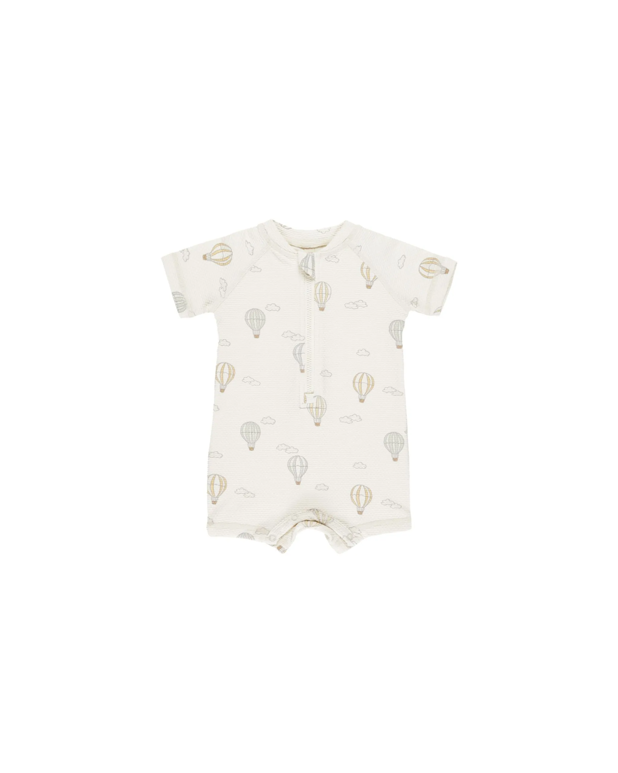 Baby Boy Swimwear| Rashgaurd - Hot Air Balloons | Quincy Mae