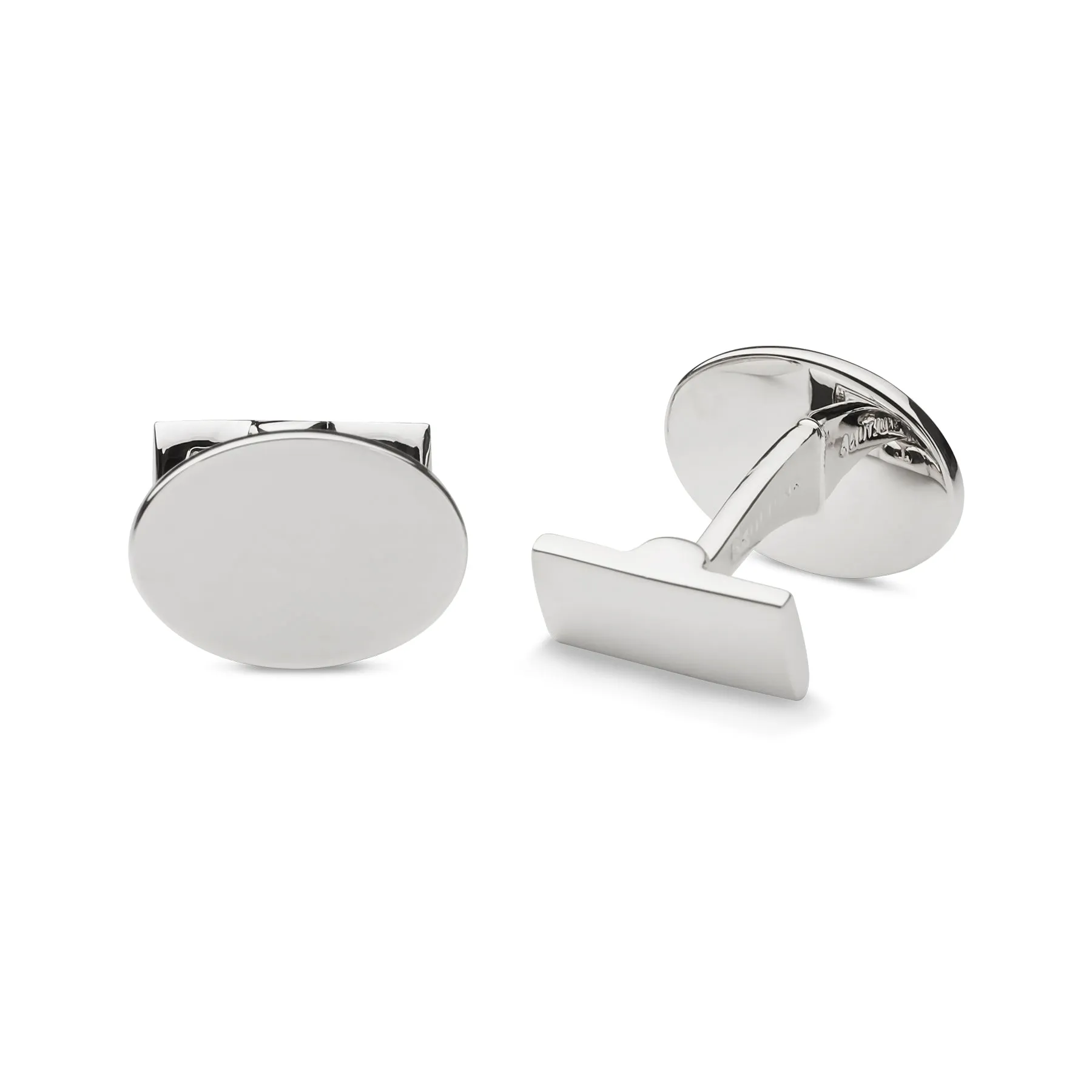 Black Tie Brass Cufflinks