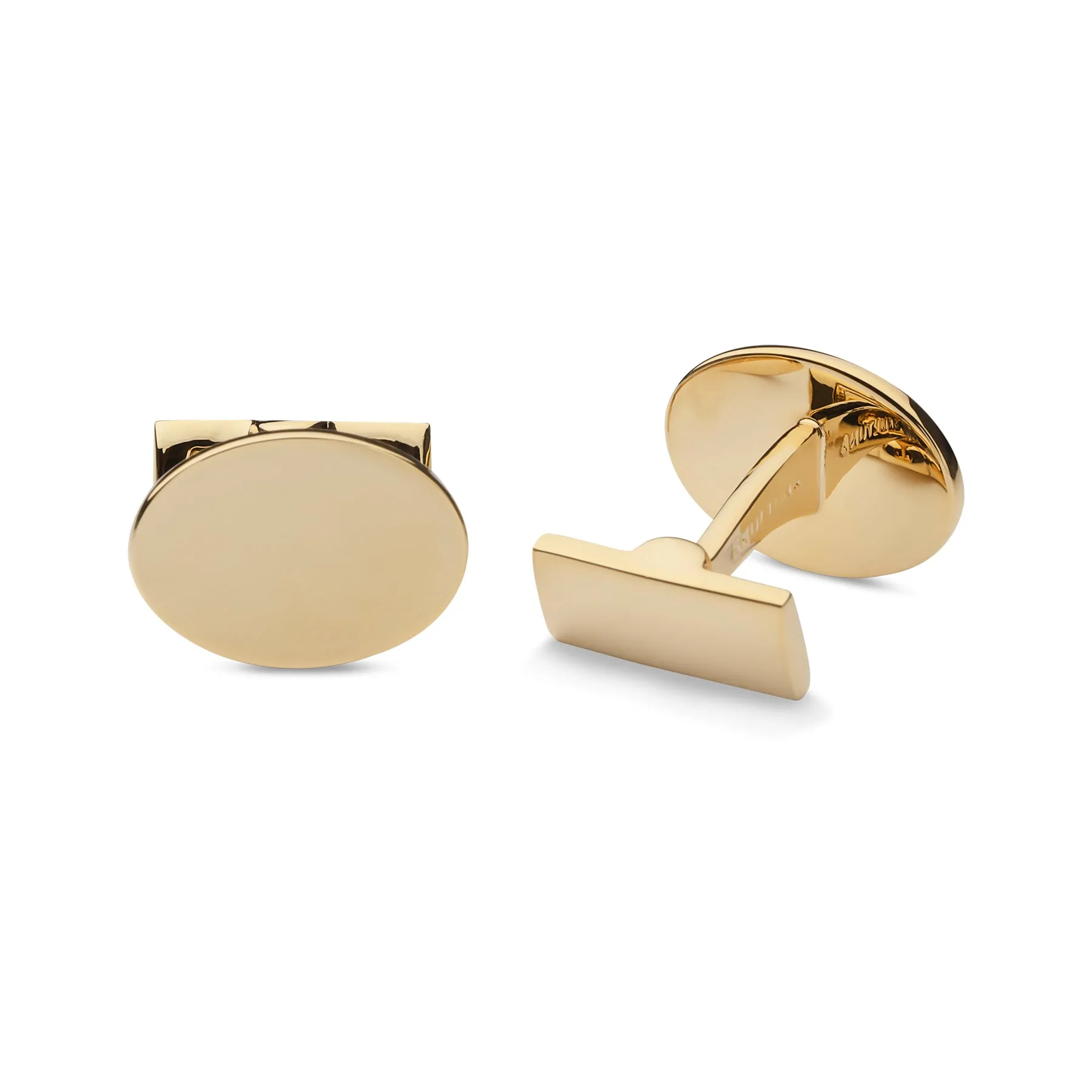 Black Tie Brass Cufflinks