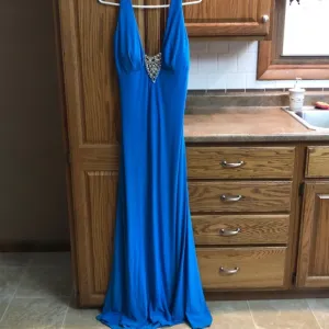Blue formal dress