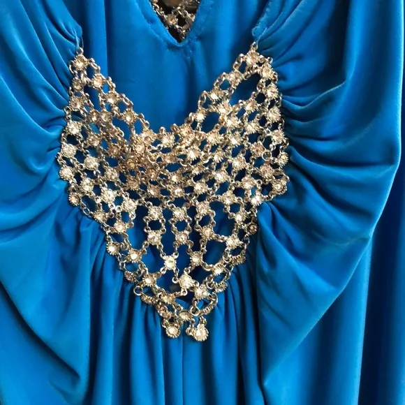 Blue formal dress
