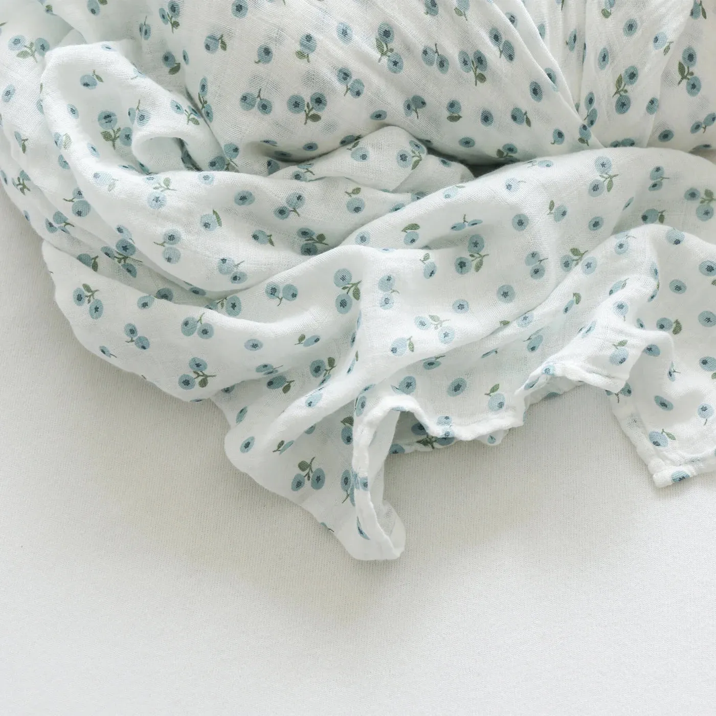 Blueberries Swaddle Blanket