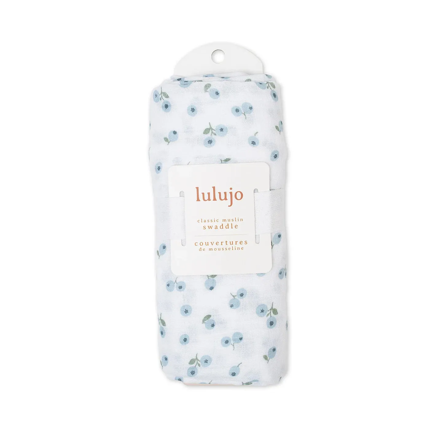 Blueberries Swaddle Blanket