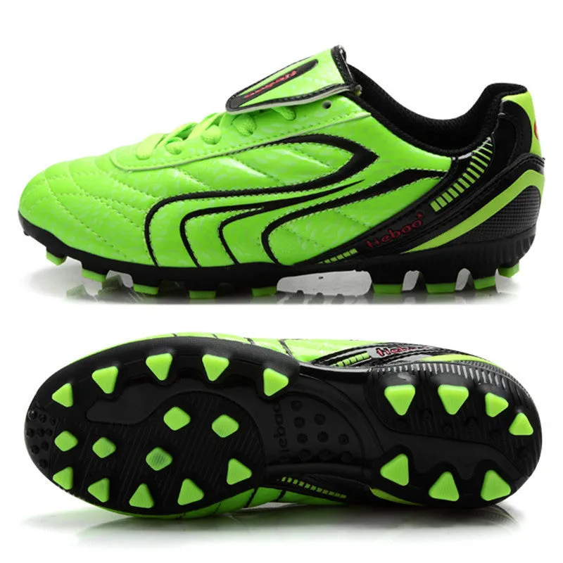 brand Children Kids' Outdoor boys girls soccer boots Sneakers Training Soccer Cleats Football Game Boots top
