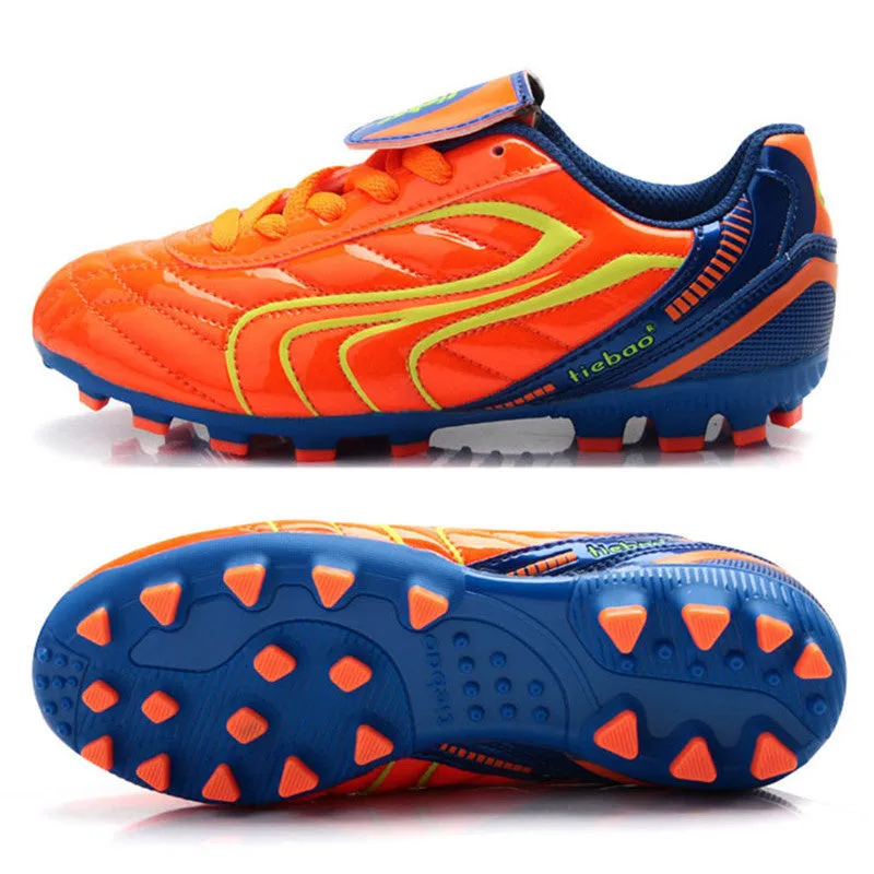 brand Children Kids' Outdoor boys girls soccer boots Sneakers Training Soccer Cleats Football Game Boots top