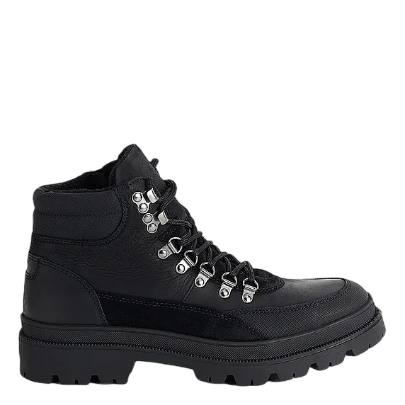 Chunky Hiking Boot Black