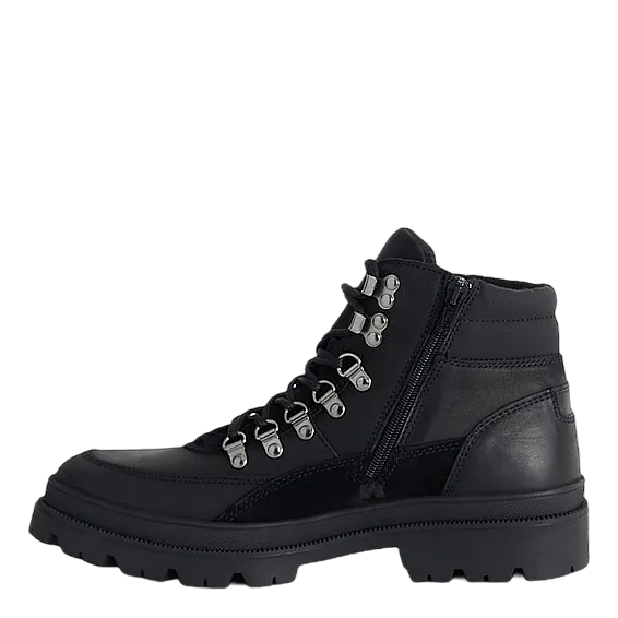 Chunky Hiking Boot Black