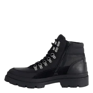 Chunky Hiking Boot Black
