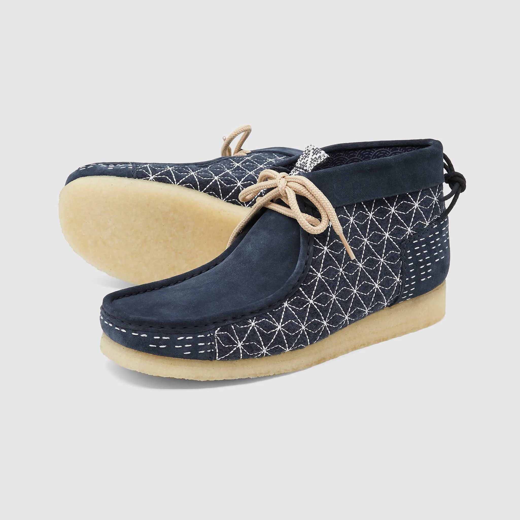 Clarks Originals Wallabee Chukka Sashiko Boot