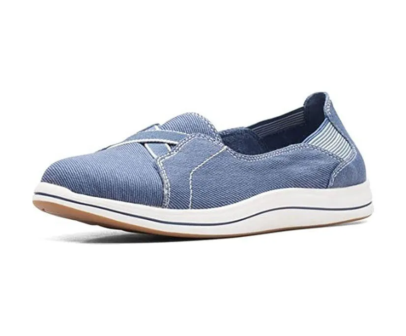 Clarks Women's Breeze Skip Denim