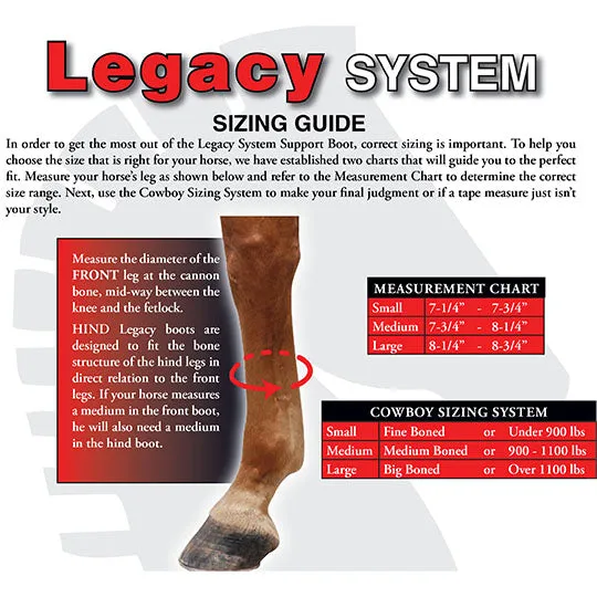 Classic Equine Flexion by Legacy Front Protective Boots- Spruce