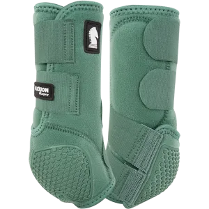 Classic Equine Flexion by Legacy Front Protective Boots- Spruce
