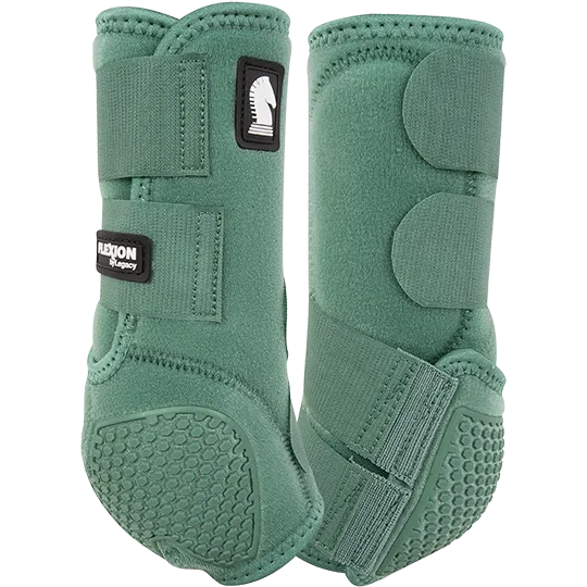 Classic Equine Flexion by Legacy Front Protective Boots- Spruce