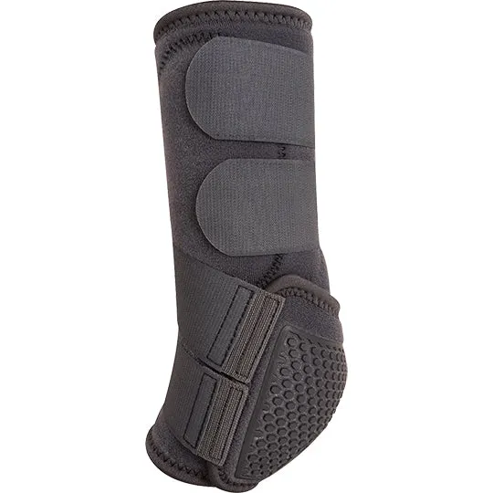 Classic Equine Flexion by Legacy Hind Protective Boots- Charcoal
