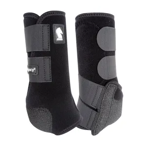 Classic Equine Legacy2 Front Protective Boots- Black