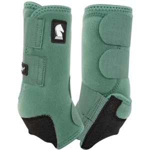 Classic Equine Legacy2 Hind Protective Boots- Spruce