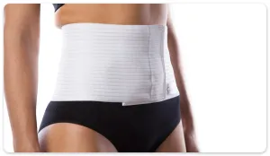 Comfizz 16cm Breathable Multi Stripe Belt, Level 3 Support