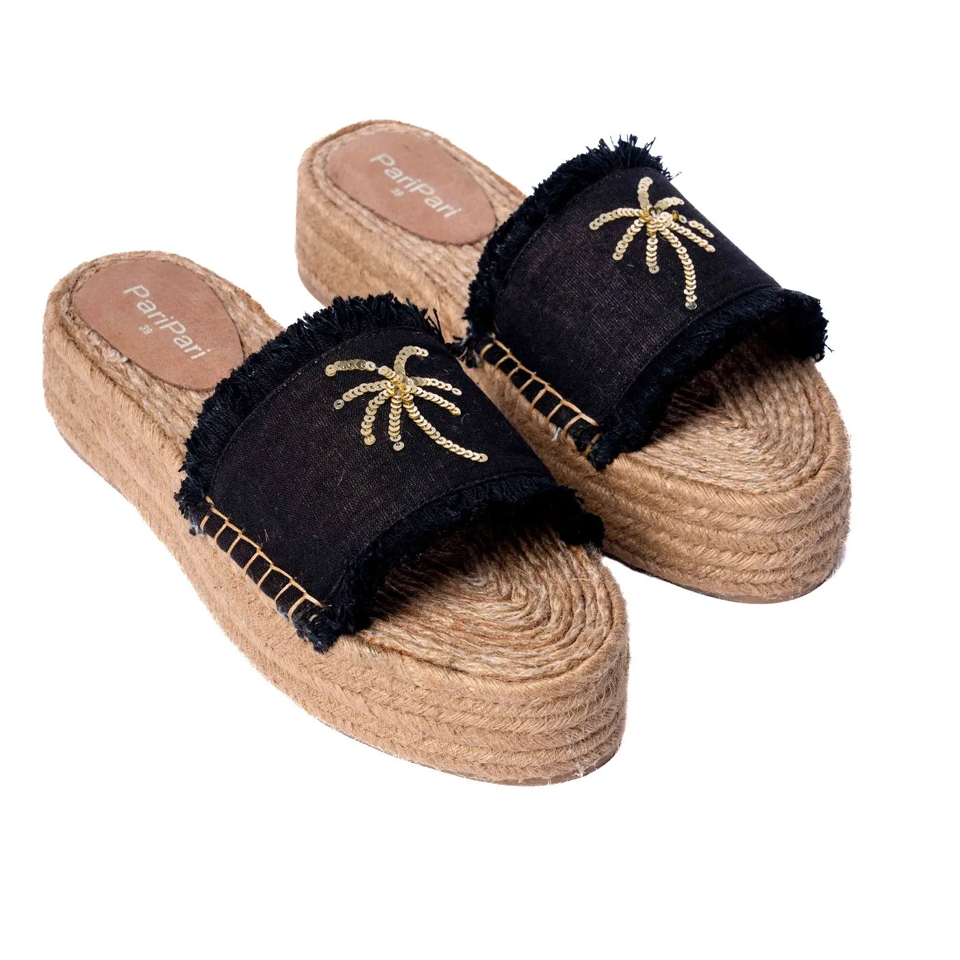 Copacabana sandals Black Platforms