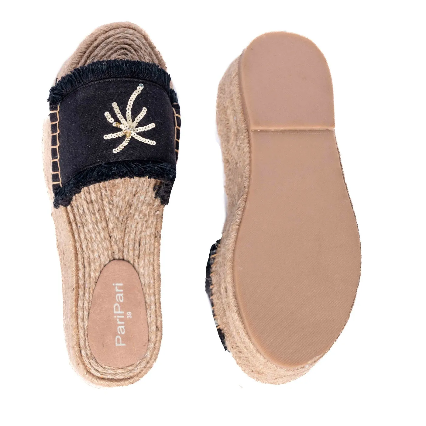 Copacabana sandals Black Platforms