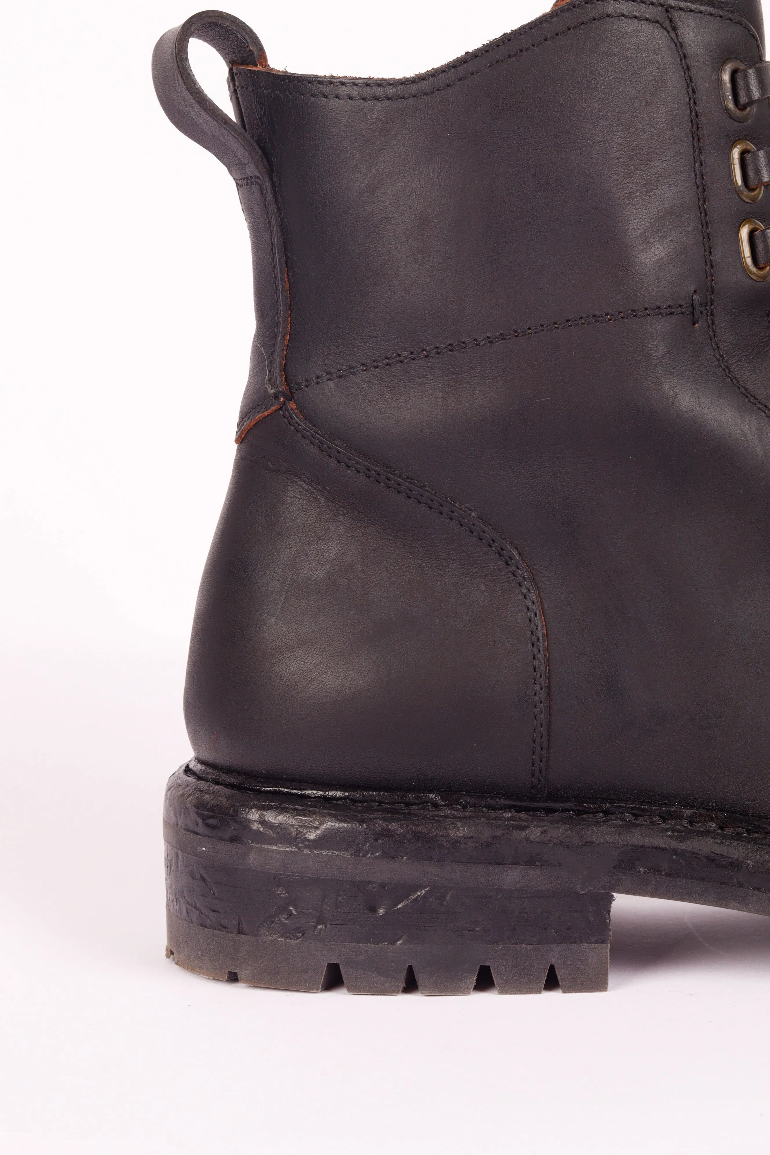 Dolce & Gabbana AW22 'Bernini Calfskin Leather' Boots Black (2022)