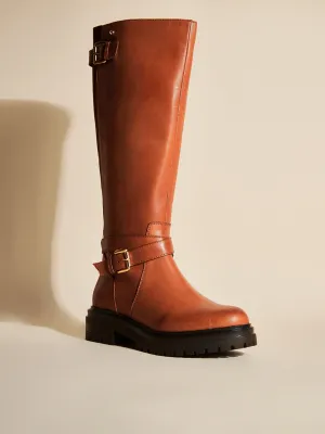 Evelyn Leather Boots