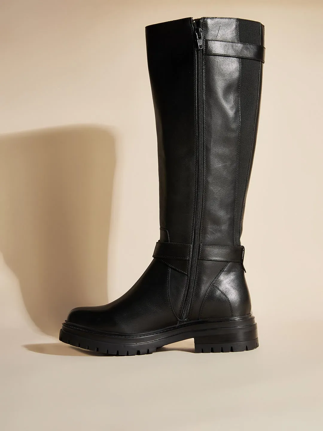 Evelyn Leather Boots
