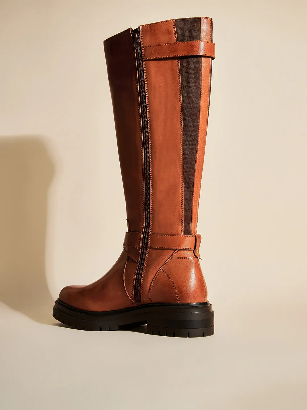 Evelyn Leather Boots
