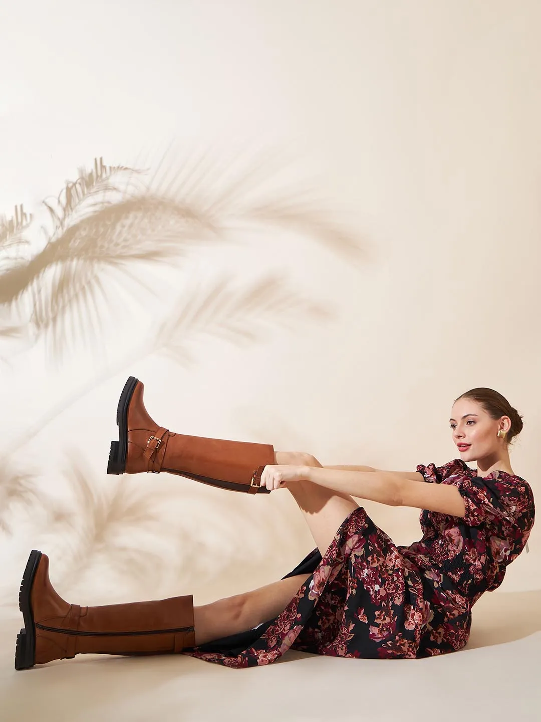 Evelyn Leather Boots