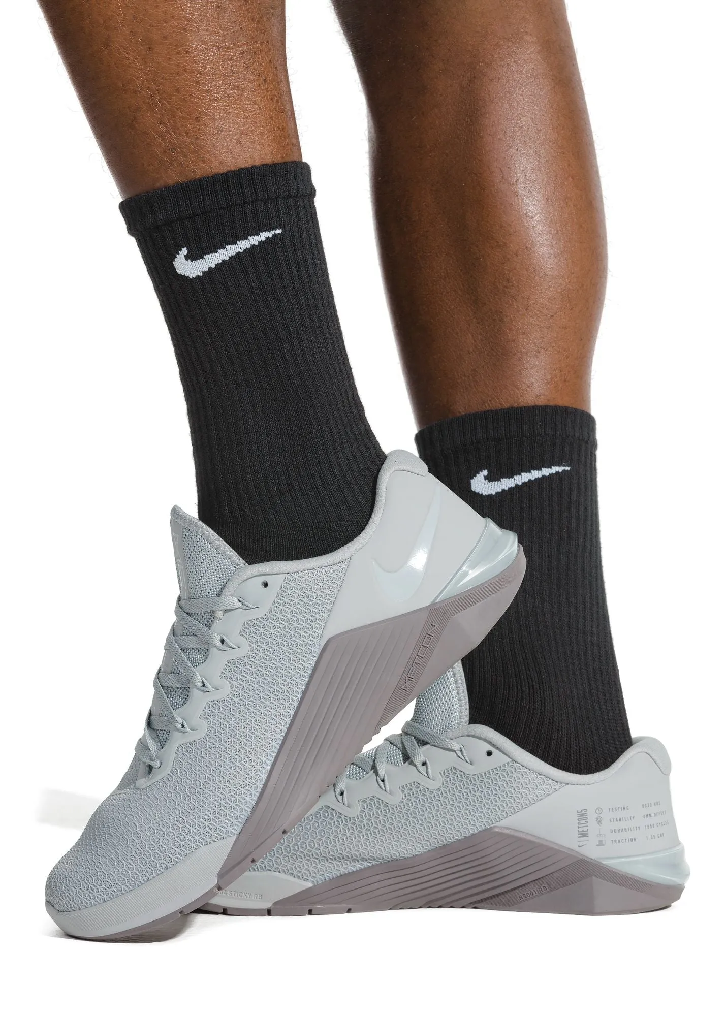 Everyday Plus Cushioned Crew Socks 6 Pairs
