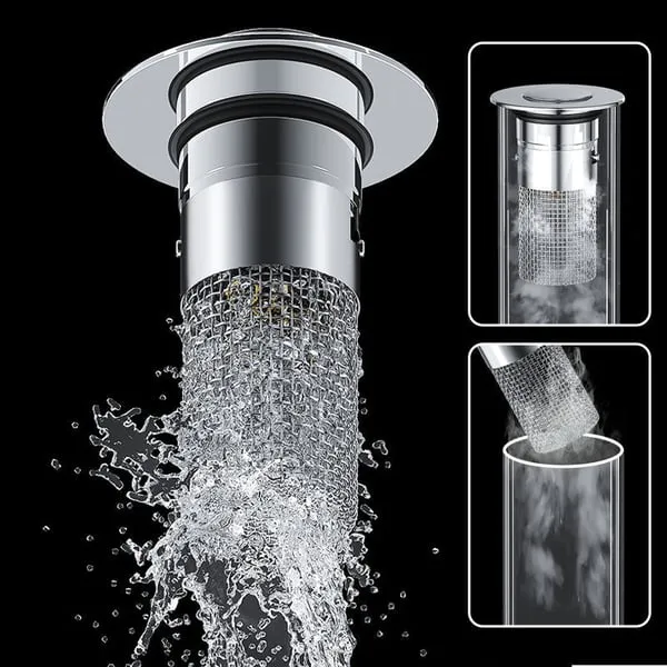 Filter - Keep your sink clear without a plumber needed! 