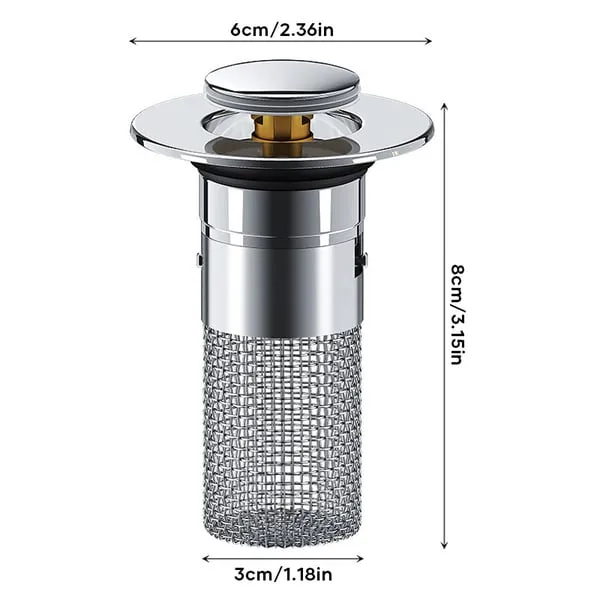 Filter - Keep your sink clear without a plumber needed! 