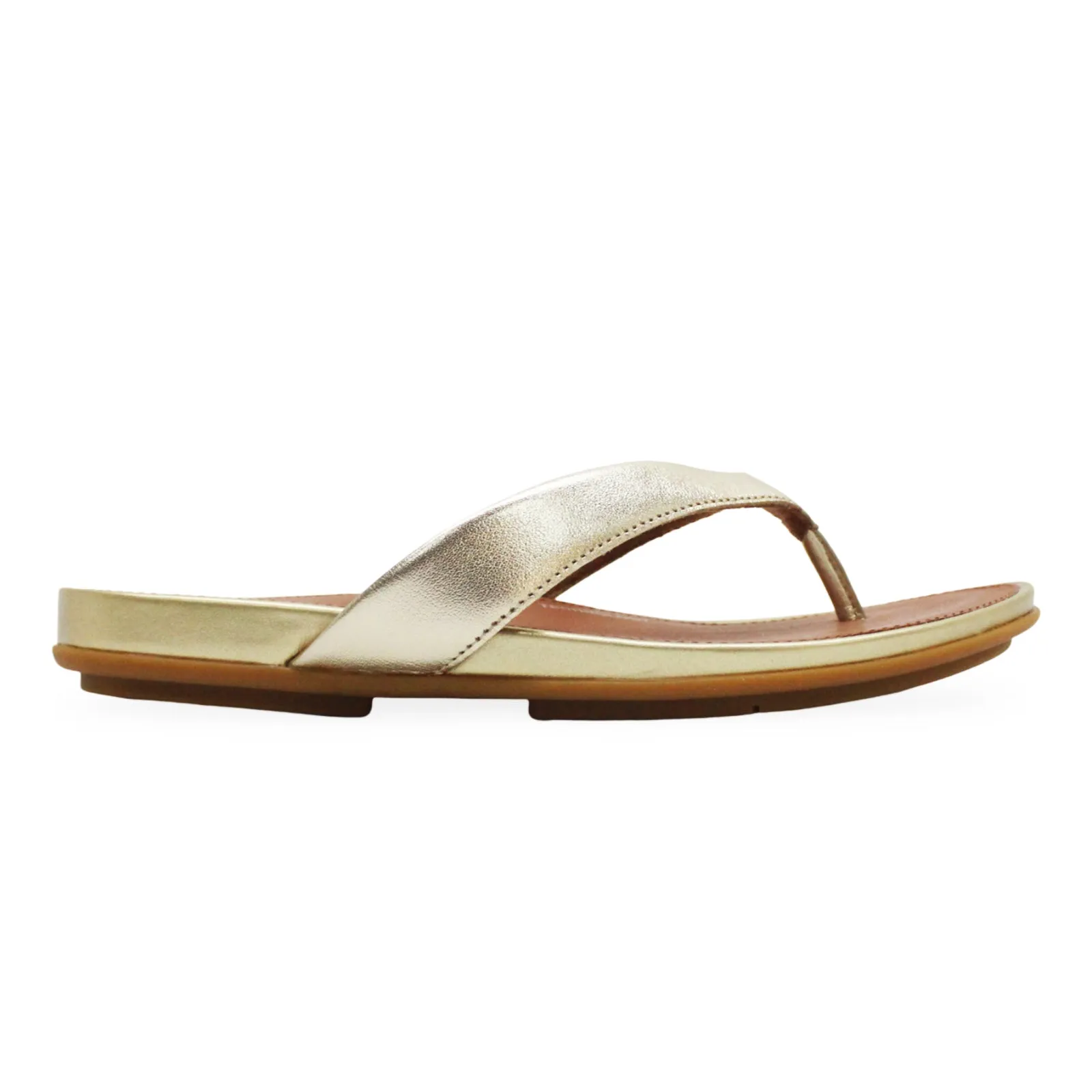 FitFlop Gracie Leather Women's Toe Post Sandals
