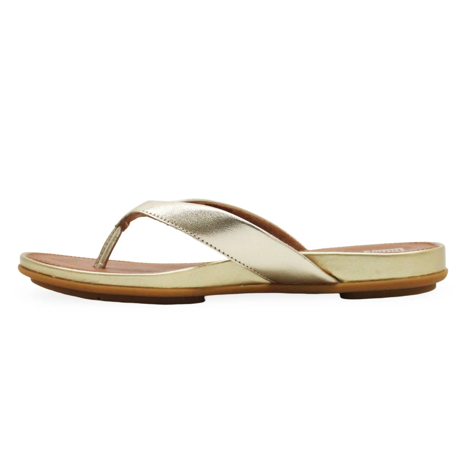 FitFlop Gracie Leather Women's Toe Post Sandals