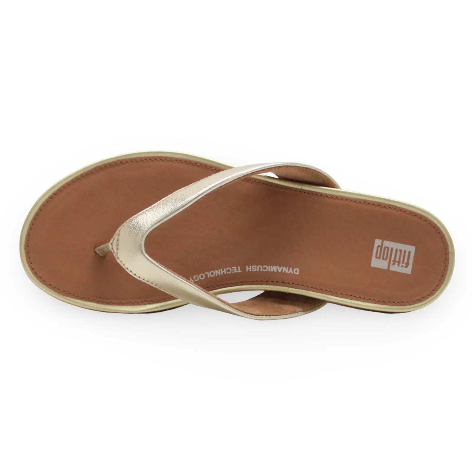 FitFlop Gracie Leather Women's Toe Post Sandals