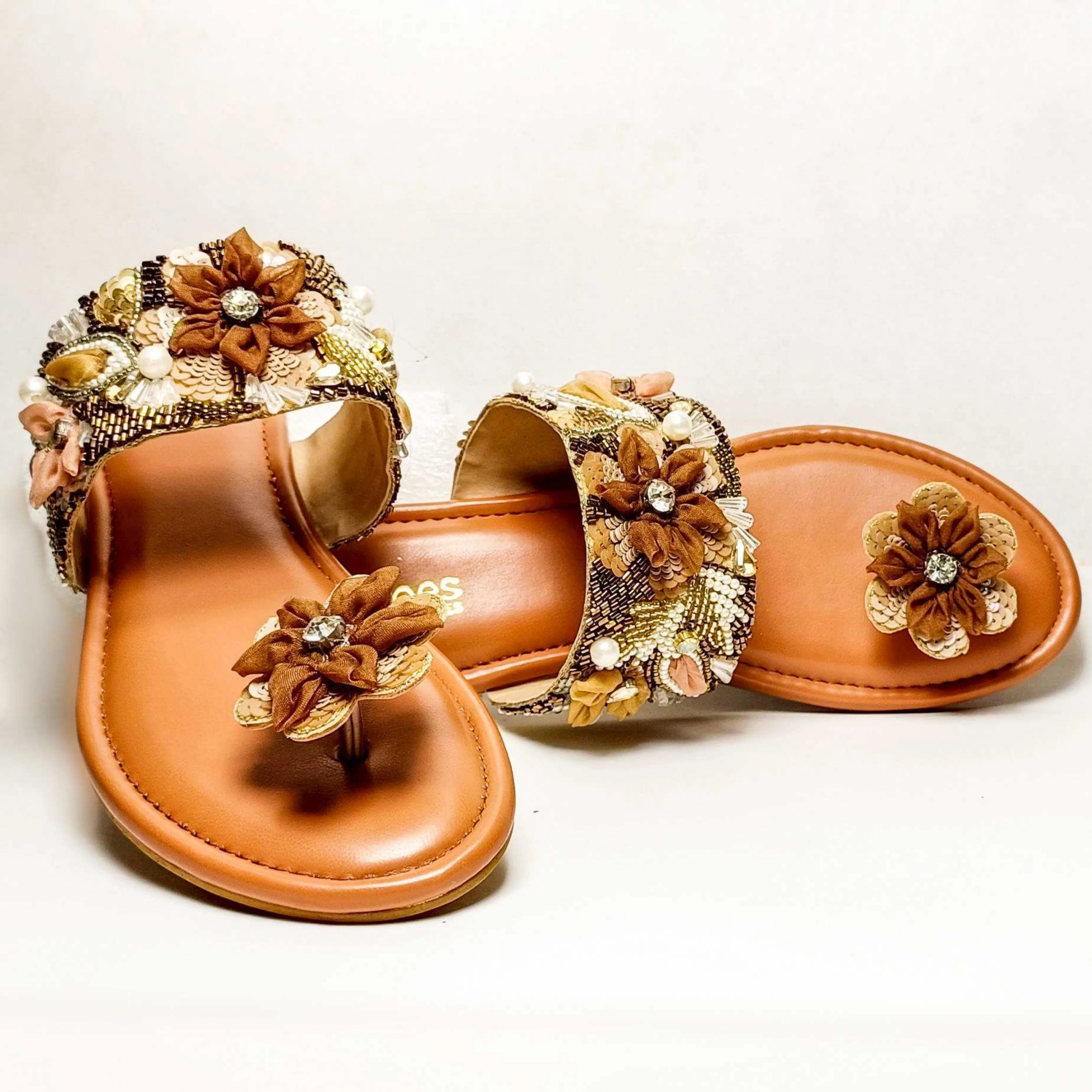 Flogami Tan Flats