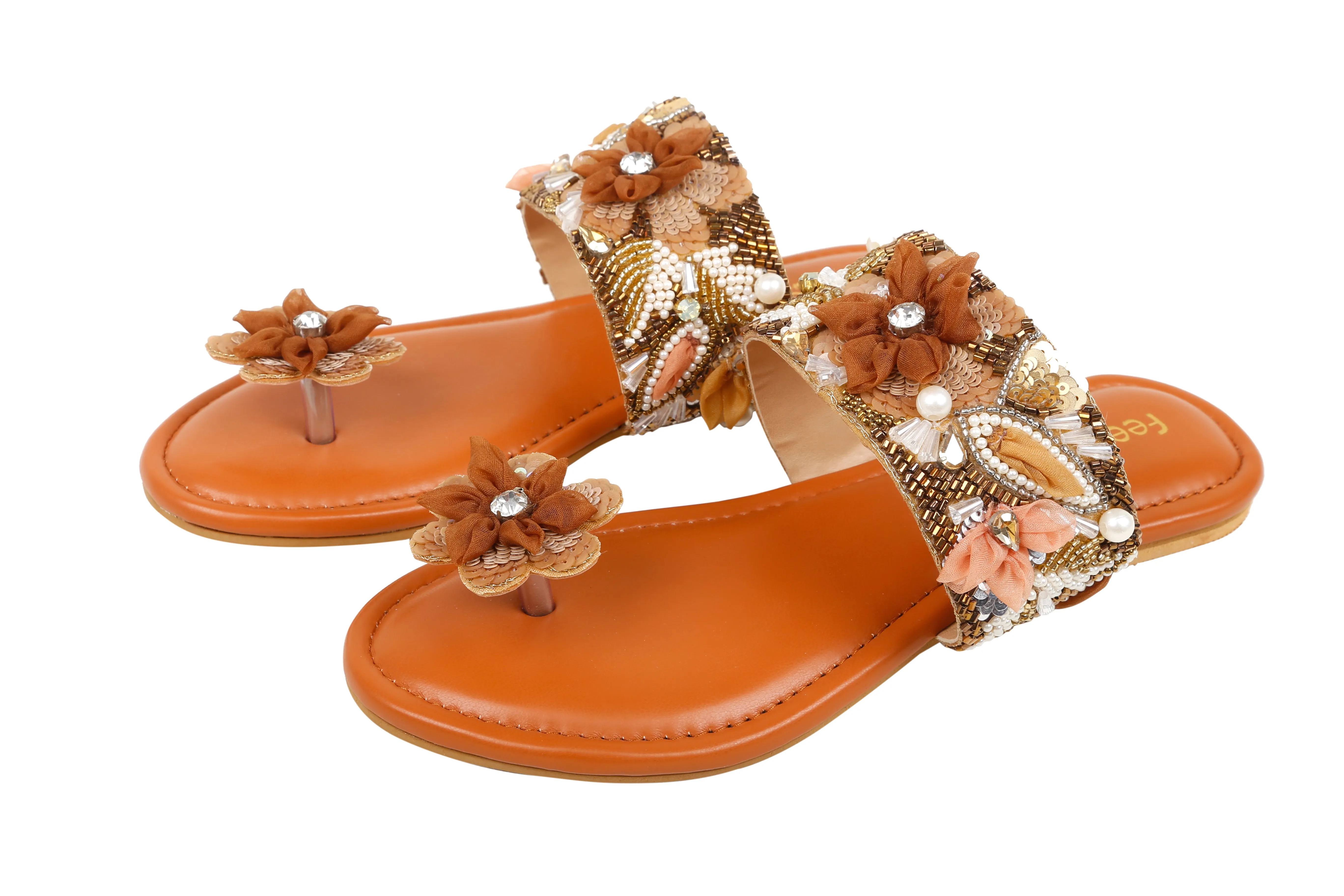 Flogami Tan Flats